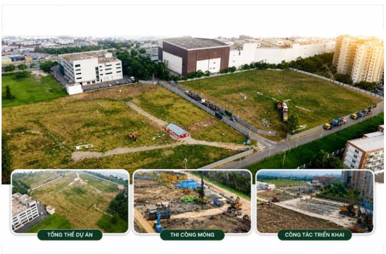 Hình ảnh tiến độ tổng thể dự án