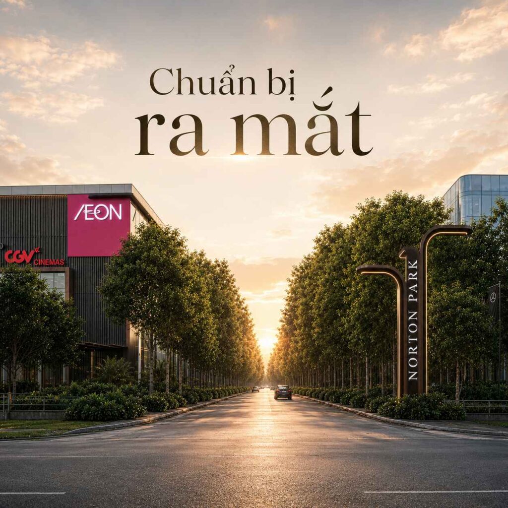 Norton Park được phát triển theo xu hướng thiết kế hướng về thiên nhiên