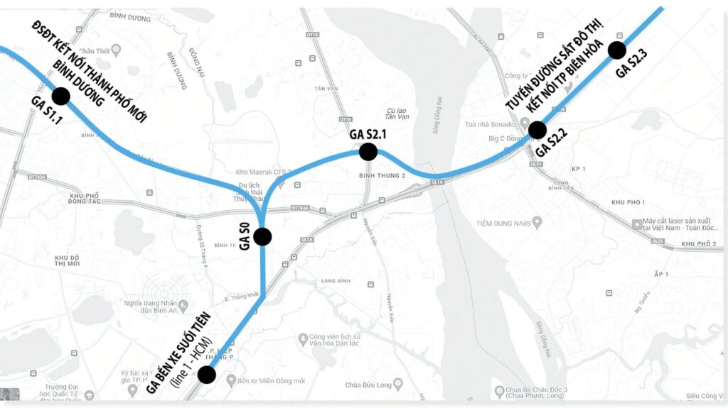 Lộ trình Metro số 1