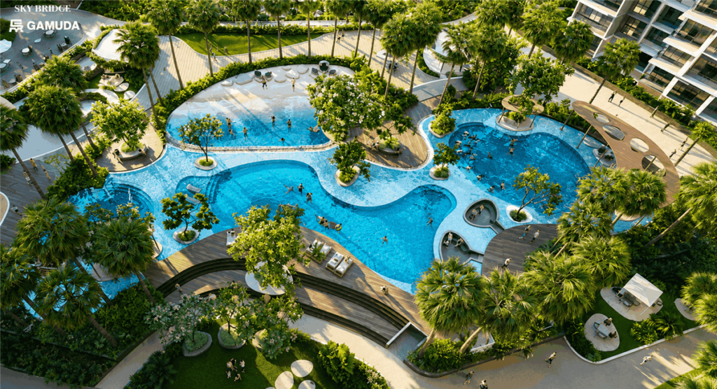Bể bơi nội khu