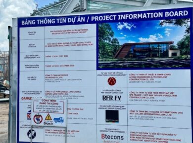 Bảng thông tin dự án