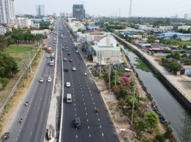 Quốc lộ 13 giúp cư dân dự án kết nối nhanh chóng tới các khu vực