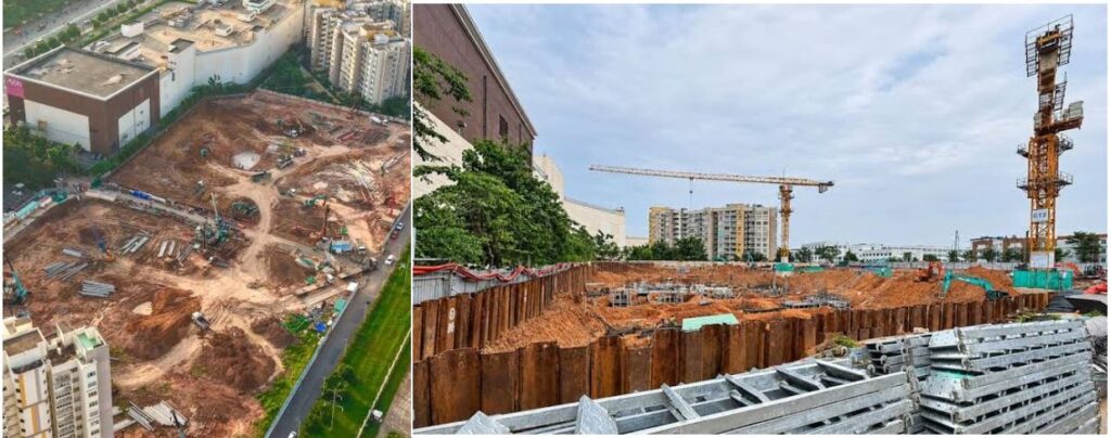 Tiến độ san lấp mặt bằng Norton Park