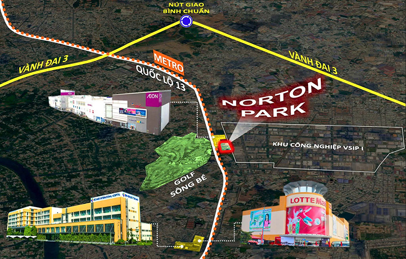 Metro Và Hệ Thống Giao Thông Công Cộng Quanh Norton Park